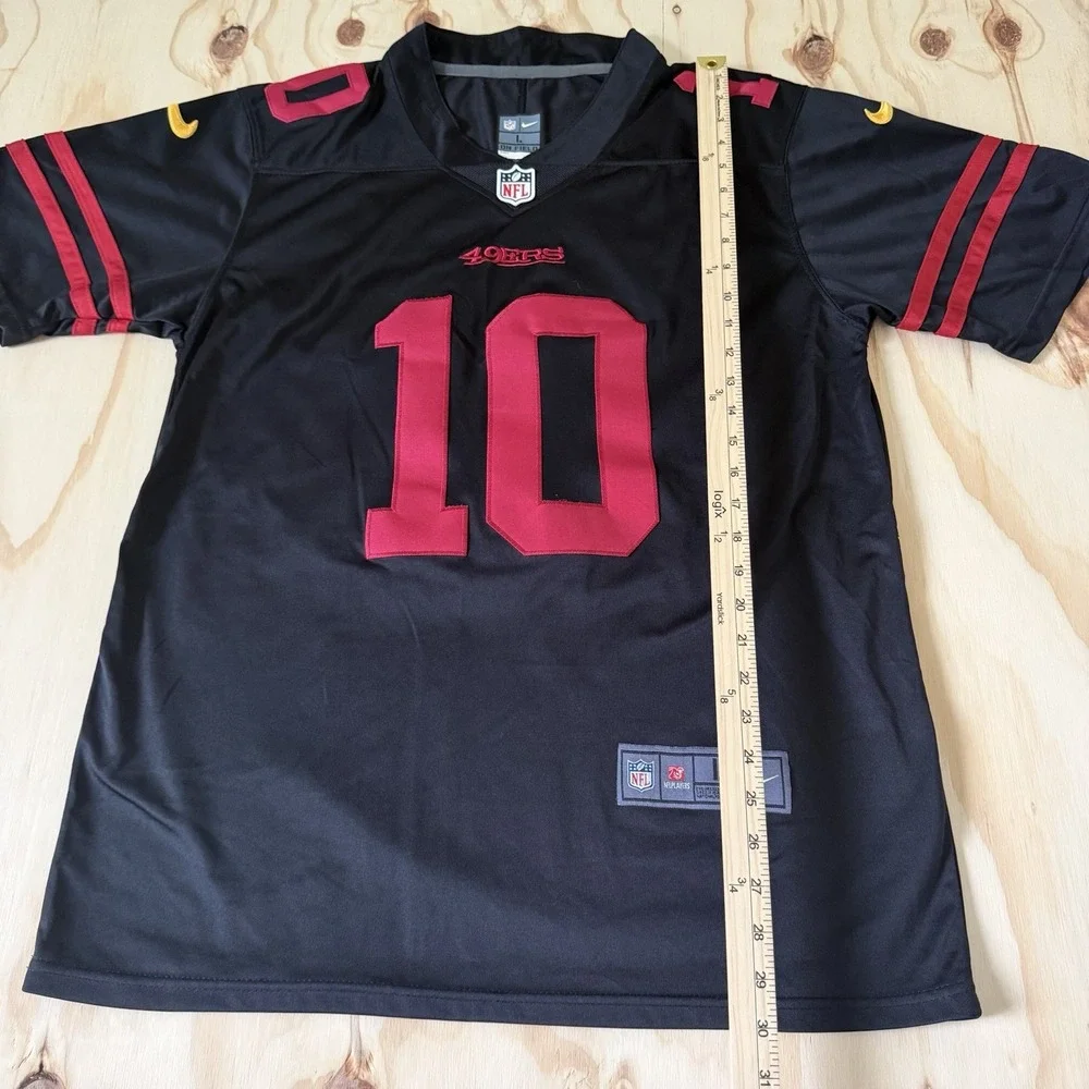 San Francisco 49ers Jersey Mens Large NFL Football Nike Dri Fit Garoppolo